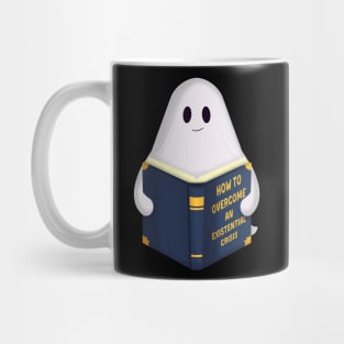 Existential Crisis Book Ghost Mug